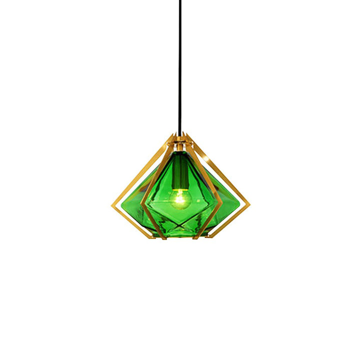 Nordic Postmodern Personality Art Glass Pendant Light for Bedside Bar | Kalsten