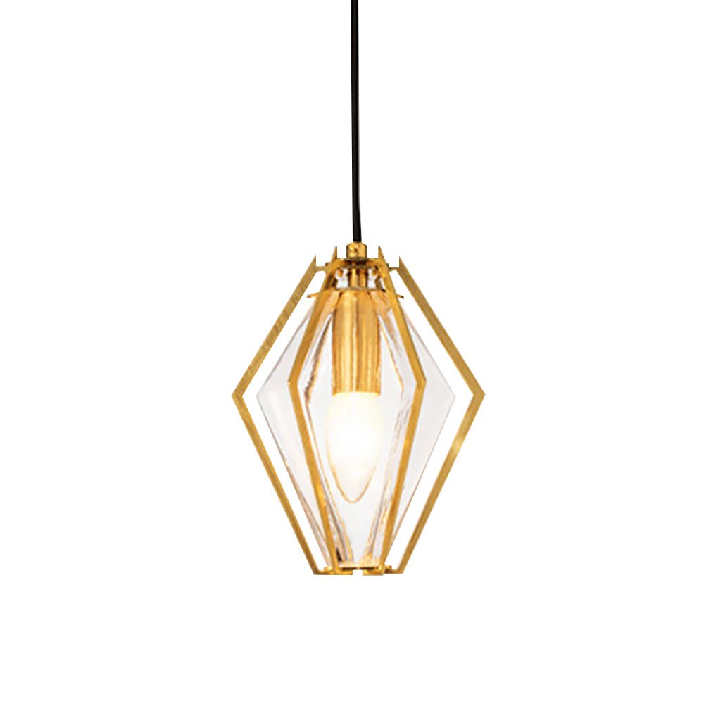Nordic Postmodern Personality Art Glass Pendant Light for Bedside Bar | Kalsten