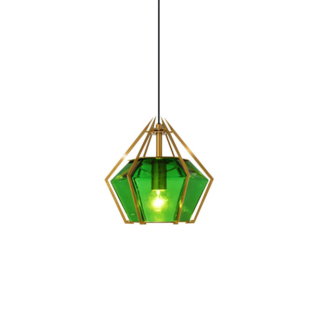 Nordic Postmodern Personality Art Glass Pendant Light for Bedside Bar | Kalsten