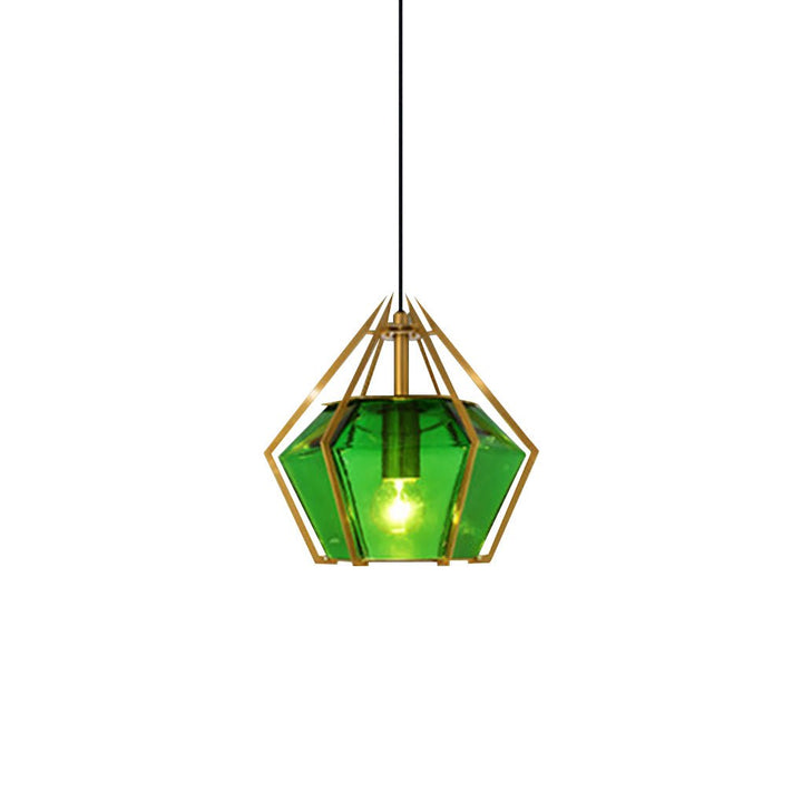 Nordic Postmodern Personality Art Glass Pendant Light for Bedside Bar | Kalsten