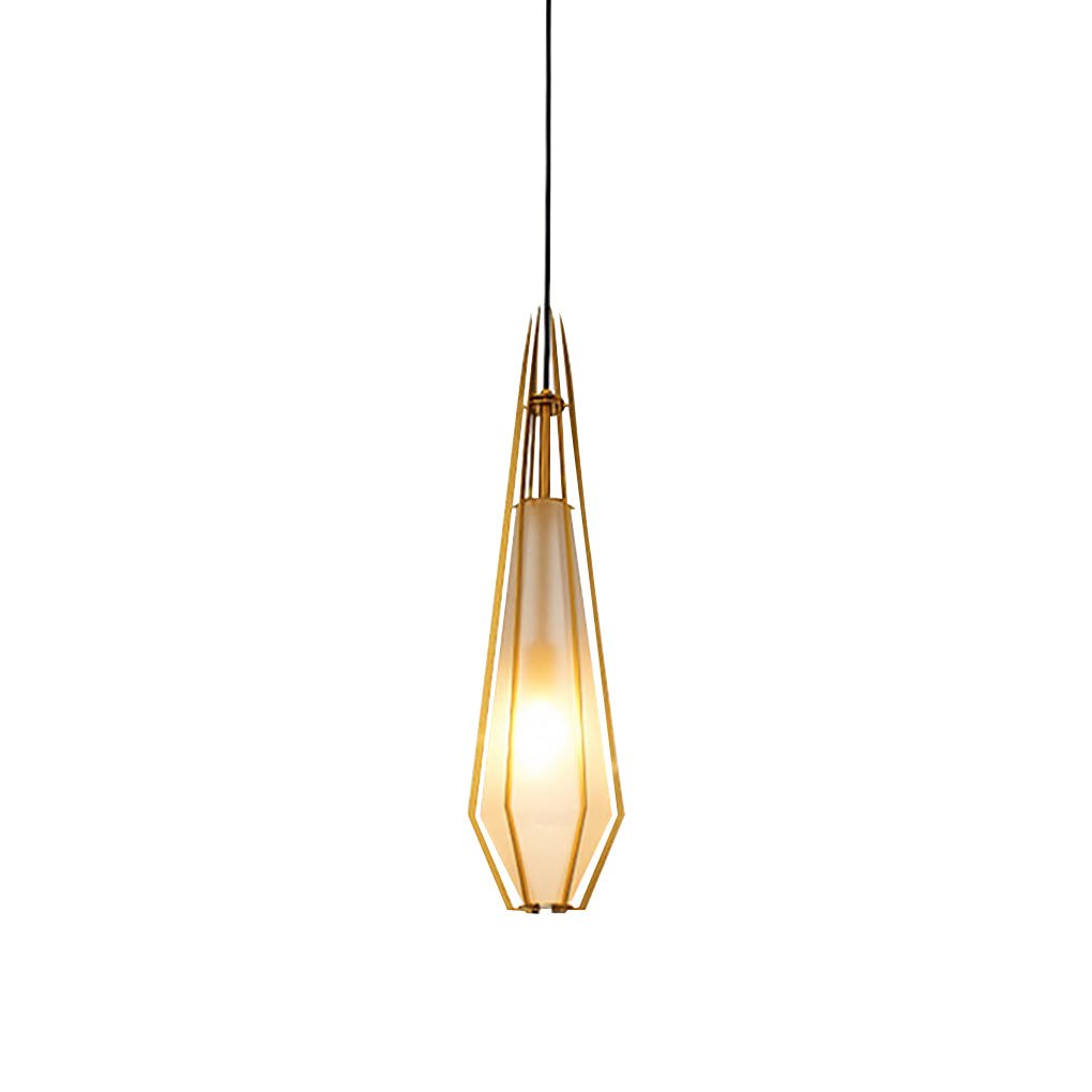 Nordic Postmodern Personality Art Glass Pendant Light for Bedside Bar | Kalsten