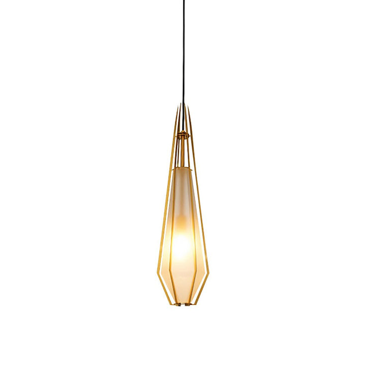Nordic Postmodern Personality Art Glass Pendant Light for Bedside Bar | Kalsten