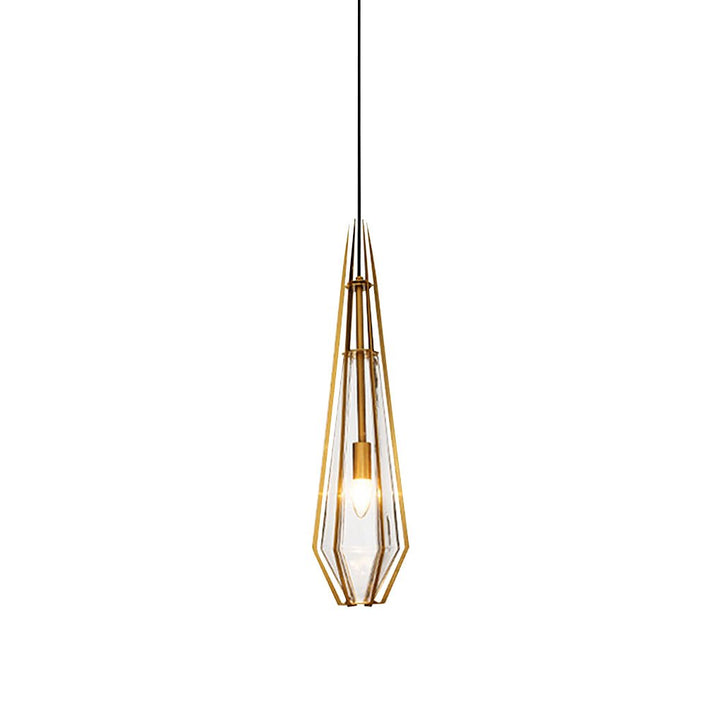 Nordic Postmodern Personality Art Glass Pendant Light for Bedside Bar | Kalsten