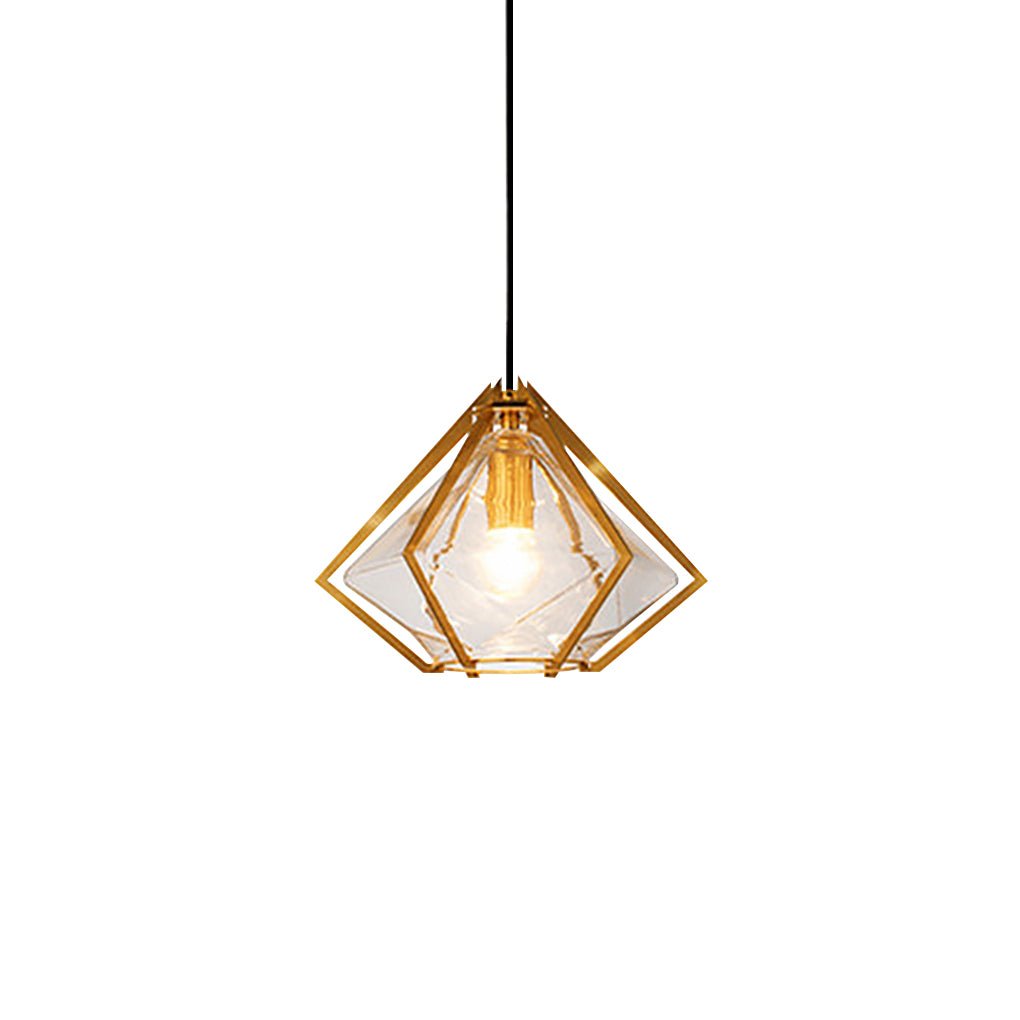 Nordic Postmodern Personality Art Glass Pendant Light for Bedside Bar | Kalsten