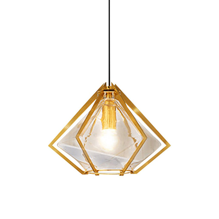Nordic Postmodern Personality Art Glass Pendant Light for Bedside Bar | Kalsten