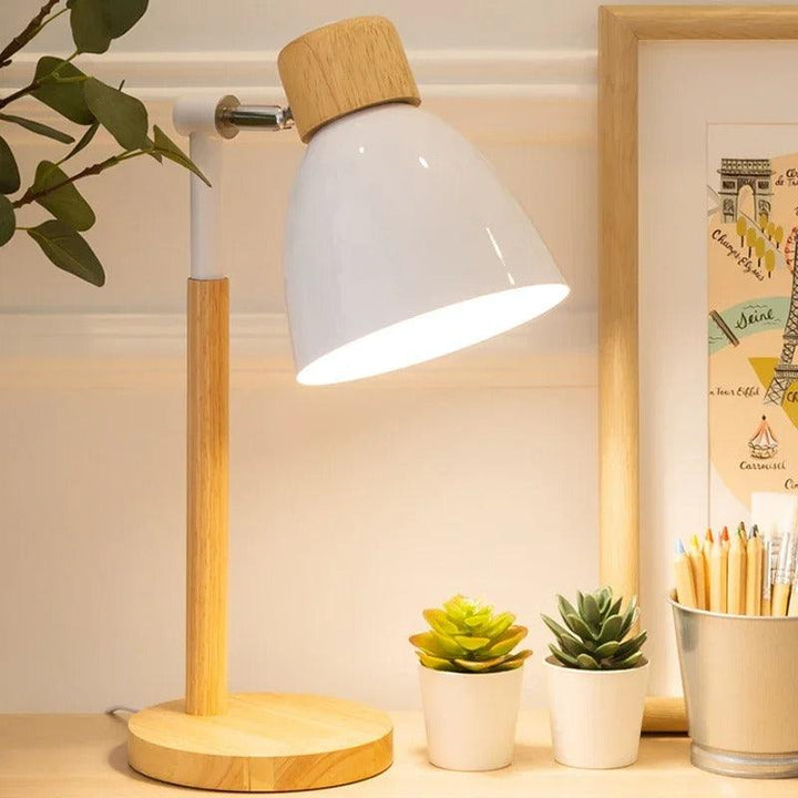 Nordic Table Lamp | Wood, Iron | Kalsten