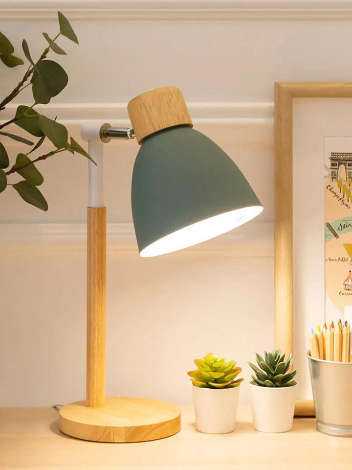 Nordic Table Lamp | Wood, Iron | Kalsten