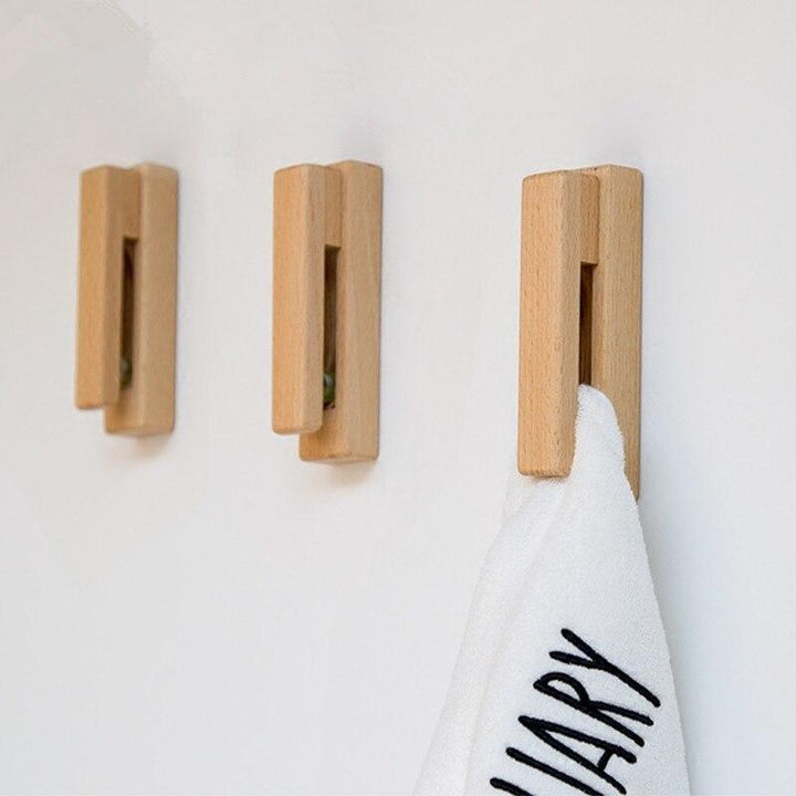 Kalsten | Nordic Wooden Towel Holder for the Bathroom