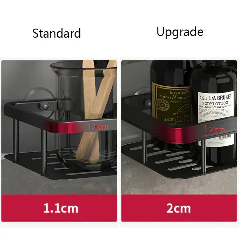 Kalsten | NordicShelf Bathroom Adhesive Shelf – Stylish Storage Without Drilling