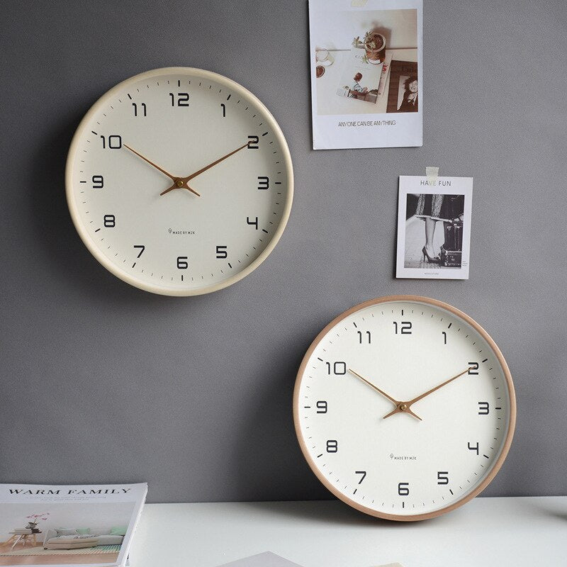 Kalsten | LUNDTIME – Silent Wooden Wall Clock with Scandinavian Design