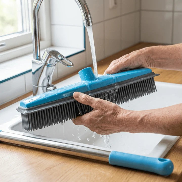 Pet hair remover broom with telescopic handle | Kalsten