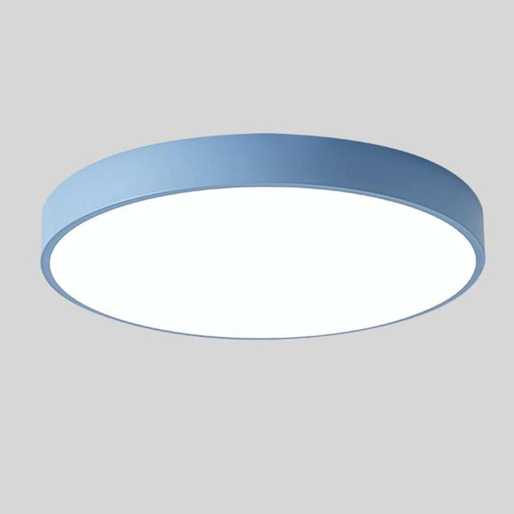 Nordic Wooden LED Ceiling Light (23–30cm)
