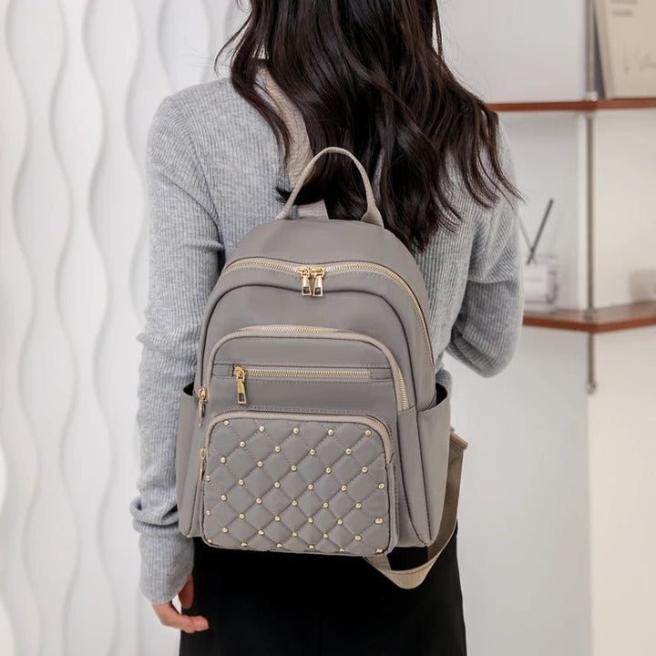 Lightweight Water-Resistant Nylon Backpack for Women – Travel & School | Kalsten