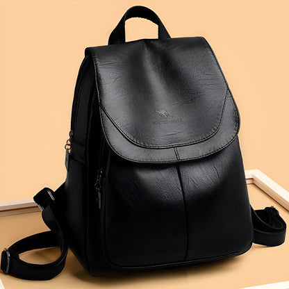 Women's Leather Backpack – Elegant and Practical | Perfect for everyday life and the office | Karnz