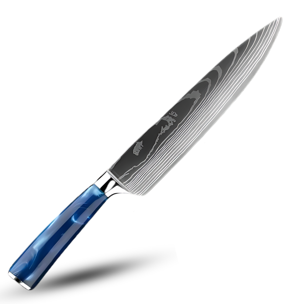 Ocean Blue Japanese Knives