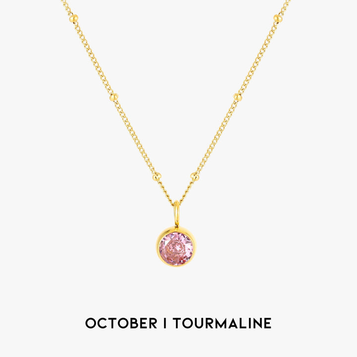 Birthstone Pendant Necklace