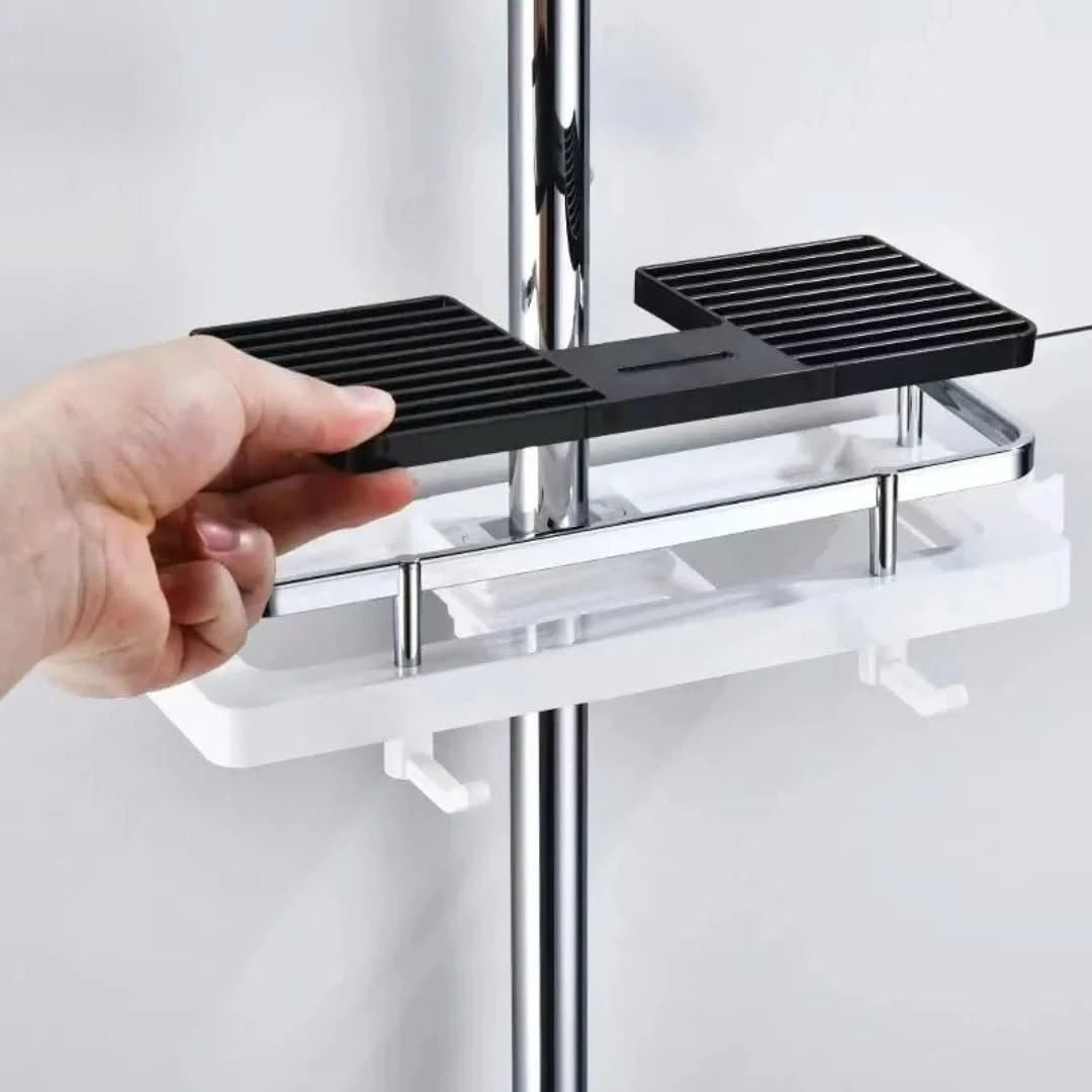 Clixor – Self-adhesive storage rack for shower without drilling | Kalsten