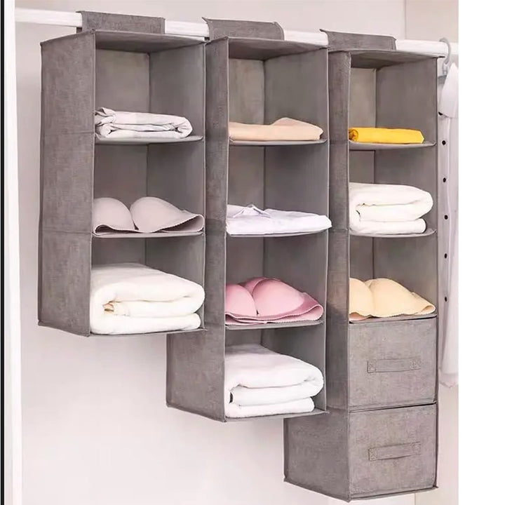Fabric hanging storage 3 pieces - 6 parts | Kalsten