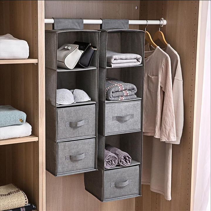 Fabric hanging storage 3 pieces - 6 parts | Kalsten