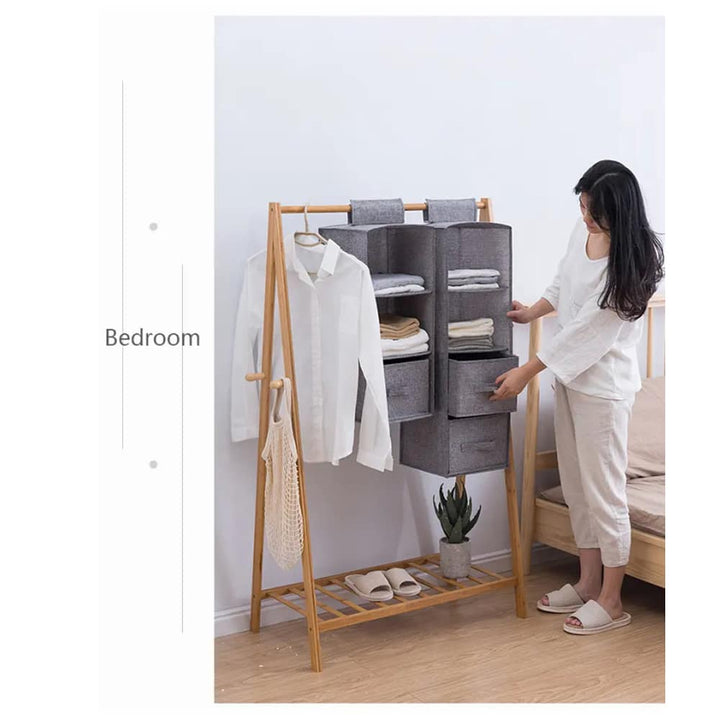 Fabric hanging storage 3 pieces - 6 parts | Kalsten