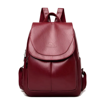 Women's Leather Backpack – Elegant and Practical | Perfect for everyday life and the office | Karnz