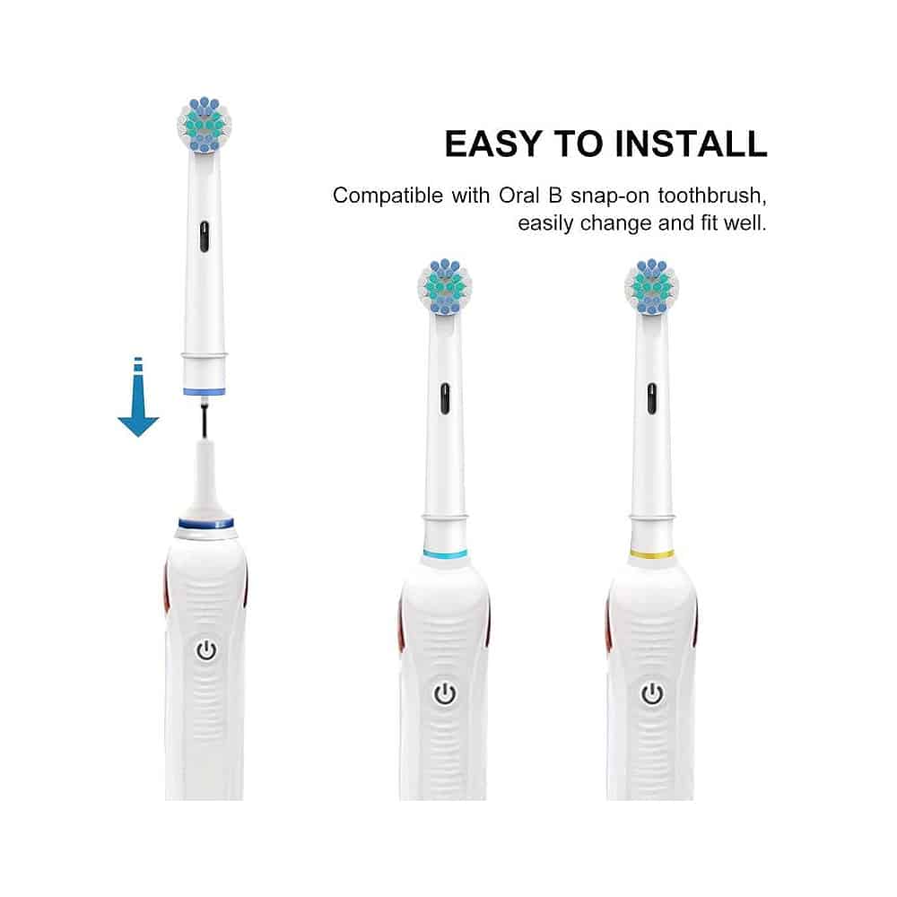 4 pieces. Toothbrush heads for Oral-B | Kalsten