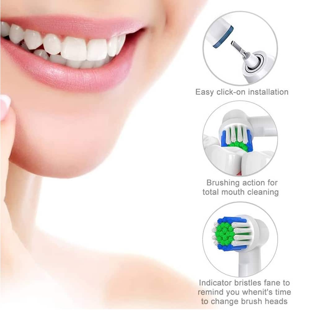 4 pieces. Toothbrush heads for Oral-B | Kalsten