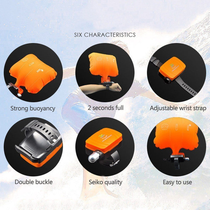 Kalsten | LifeSaving Swimming Inflatable Rescue Bracelet