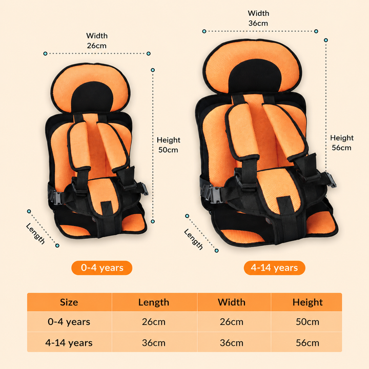 Child Safety Seat Cushion Set