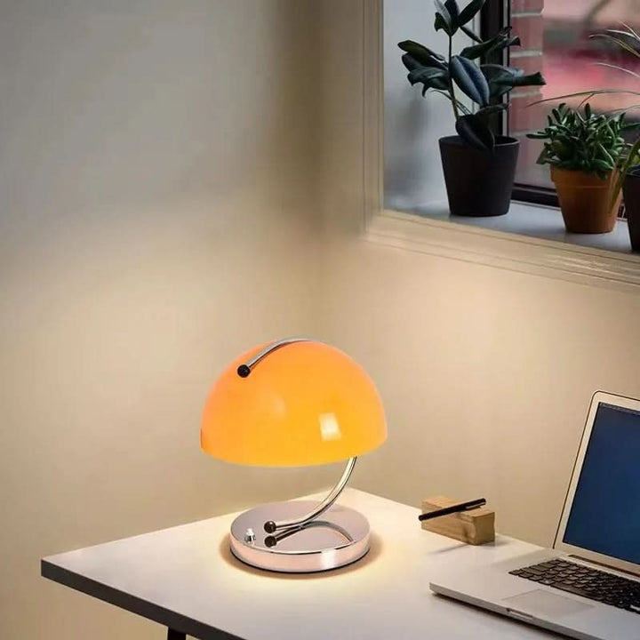 Mushroom Glass Table Lamp in Danish Style | Kalsten