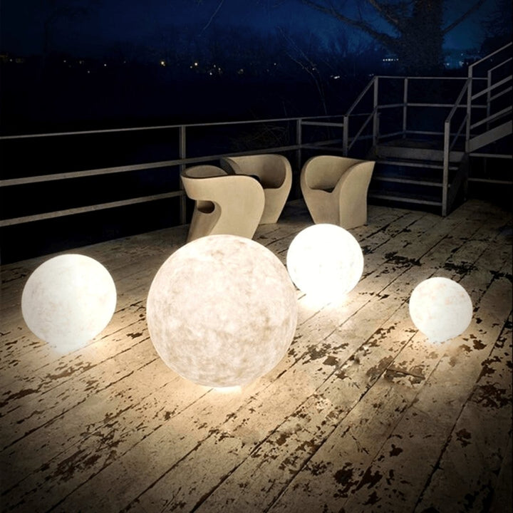 Magical Moon Lamp - with Wireless Touch Control and Wooden Stand Kalsten