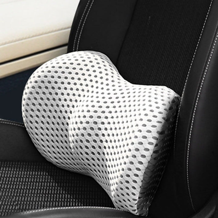 Kalsten | SpineRest Orthopedic Lumbar Pillow | Ergonomic Back Support for Office, Car & Home | Removable Cover