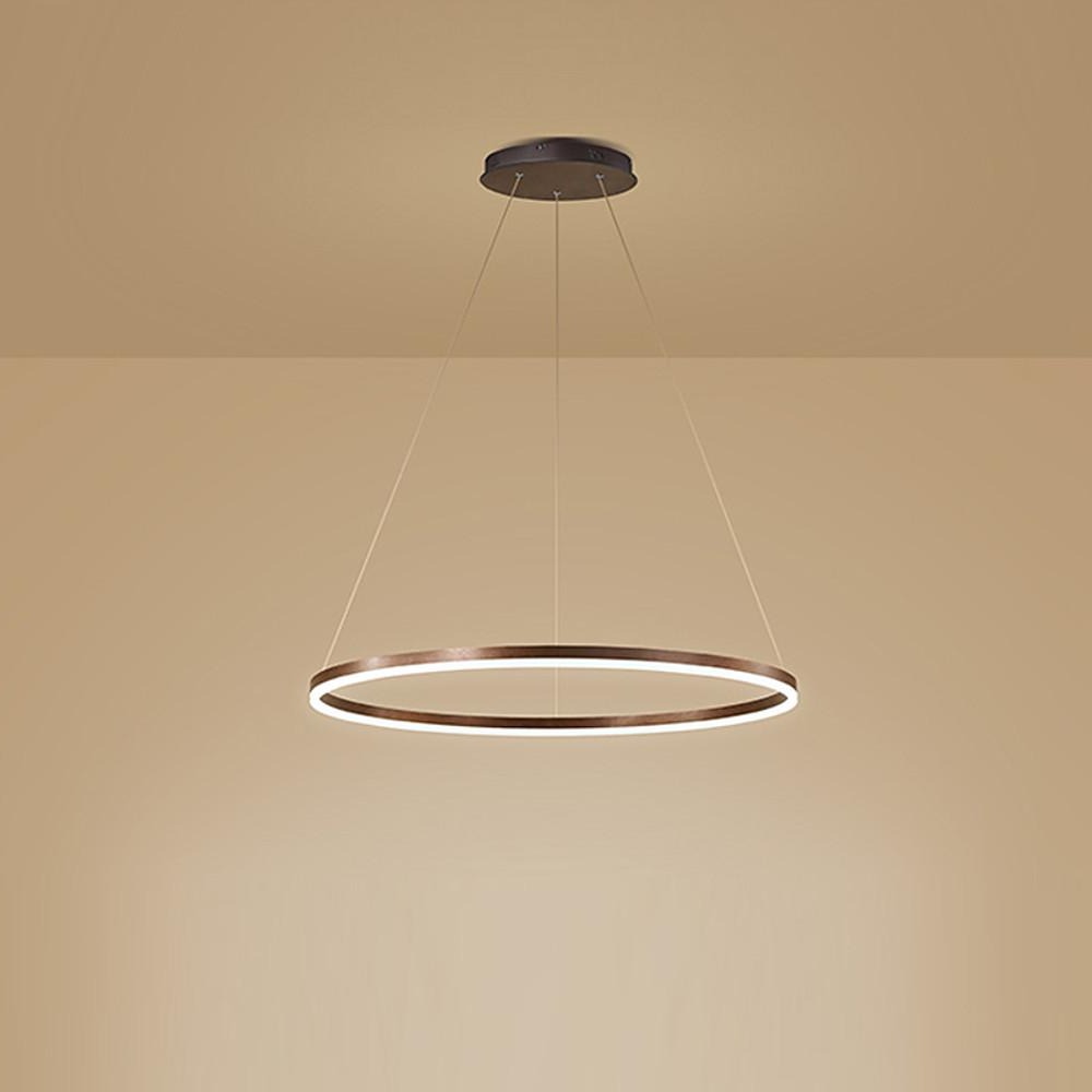 Circle LED Modern Chandelier Pendant Light Hanging Lamp Island Lights | Kalsten