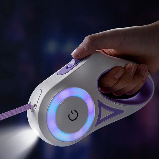 Kalsten | LED Light Retractable Dog Leash with Light