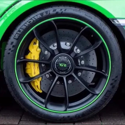 Skanto | Alloy Wheel Rim Protector | High Adhesion, Easy Installation & Edge Trim for Flashing Car Rims