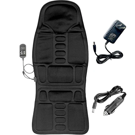 Kalsten | 8 Mode Massage Chair Pad With Heated Back Neck Cushion For Car & Home