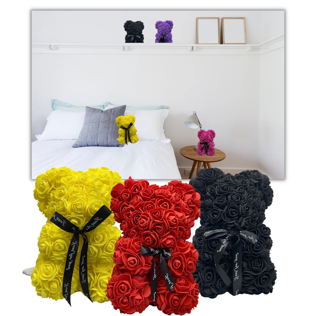 Rose Teddy Bear