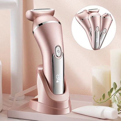 Skanto | SkinGlide 3-in-1 Electric Shaver – Waterproof and Rechargeable