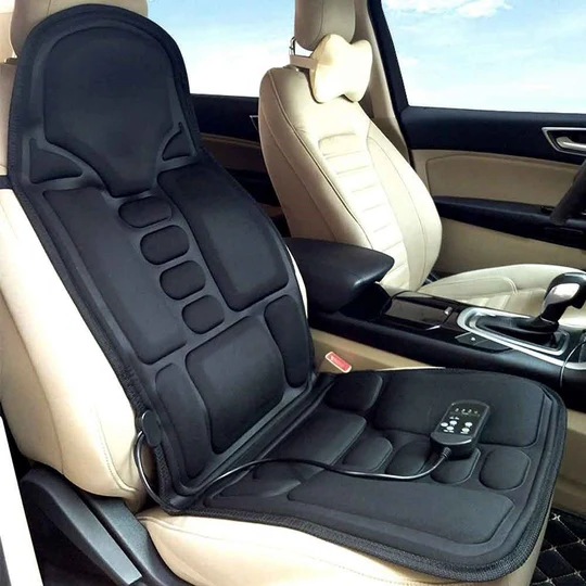 Kalsten | 8 Mode Massage Chair Pad With Heated Back Neck Cushion For Car & Home