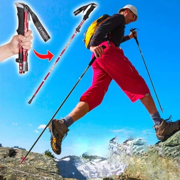 Kalsten | Adjustable Trekking Poles - Foldable Telescopic Pole