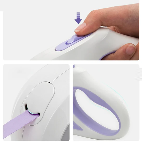 Kalsten | LED Light Retractable Dog Leash with Light