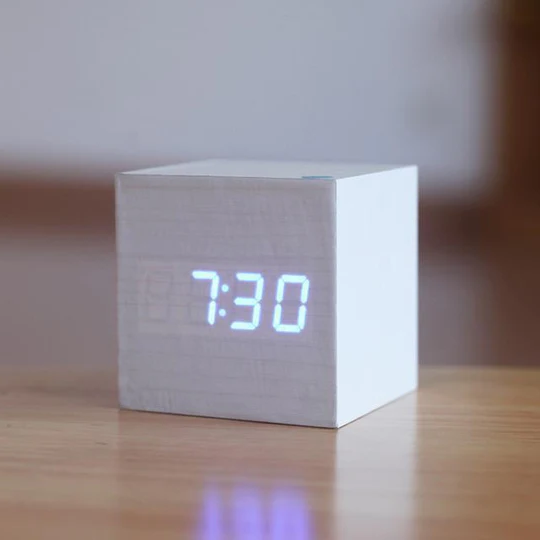 Kalsten | Wooden Digital Clock with LED Display