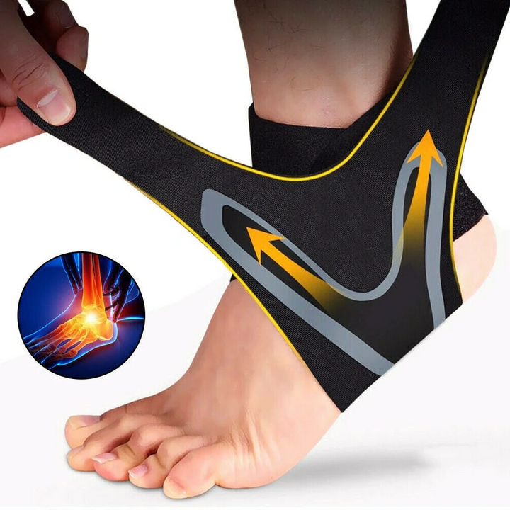 Plantar Ankle X Wrap Compression Socks – Support & Relief