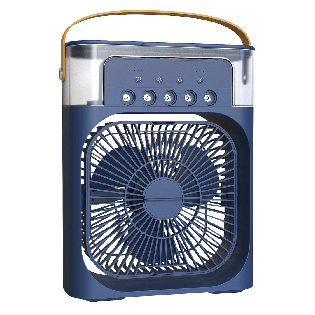 Spray Small Fan Five Hole Humidification Small Refrigeration Air Conditioner Mini Fan Water Cooled Silent Air Cooler | Kalsten