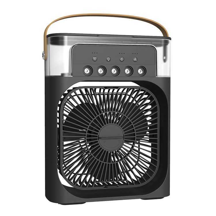 Spray Small Fan Five Hole Humidification Small Refrigeration Air Conditioner Mini Fan Water Cooled Silent Air Cooler | Kalsten