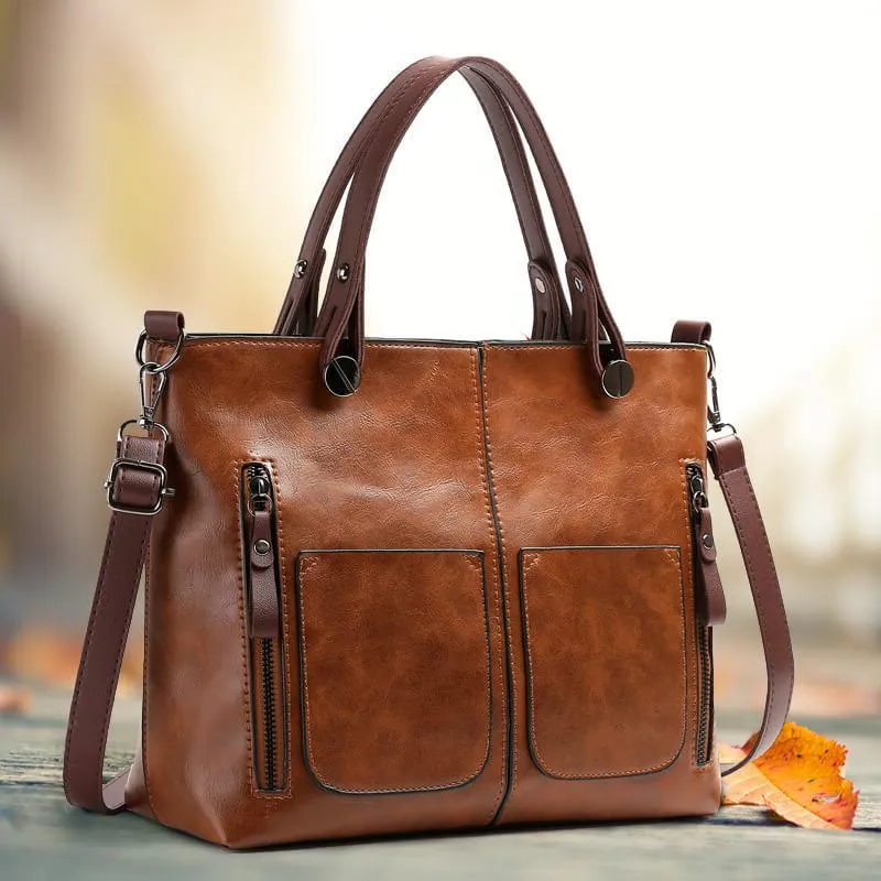 Elegant leather bag