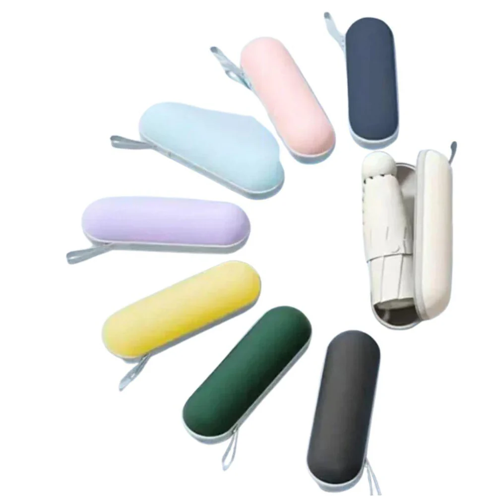 Kalsten | Travel Umbrella Compact Lightweight Portable UK Strong Waterproof Folding Umbrellas With 6 Rib Reinforced