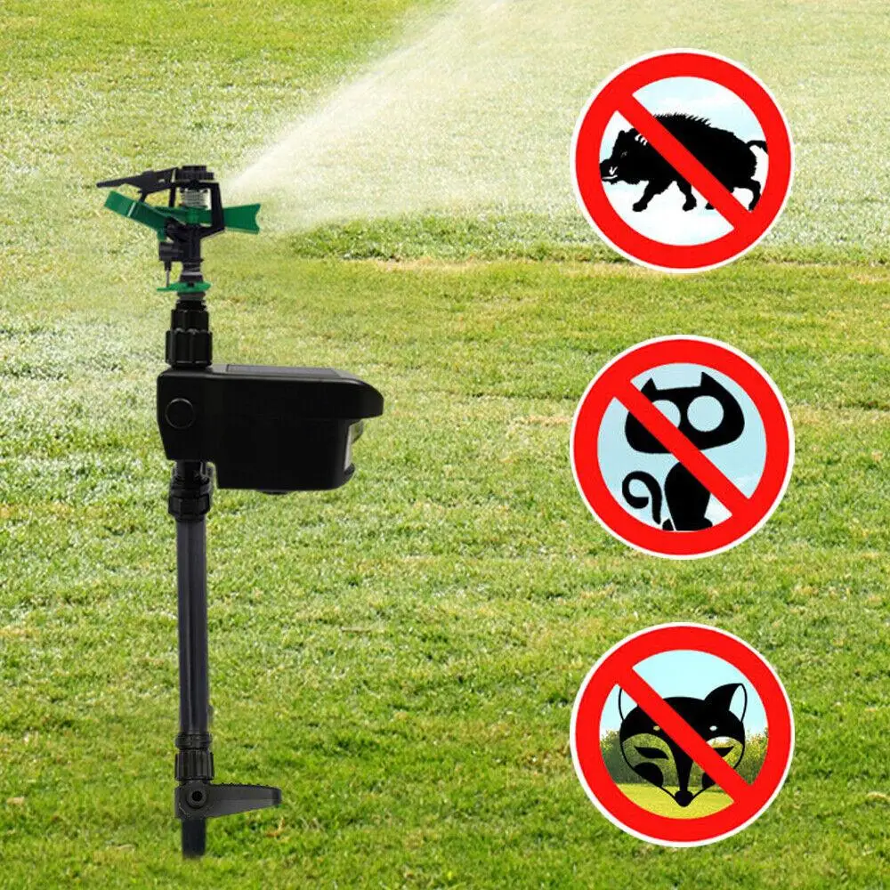 BowLift | Automatic Motion-Activated Animal Repellent Garden Sprinkler - Animal Sensor Outdoor Lawn Yard Water Sprinkler