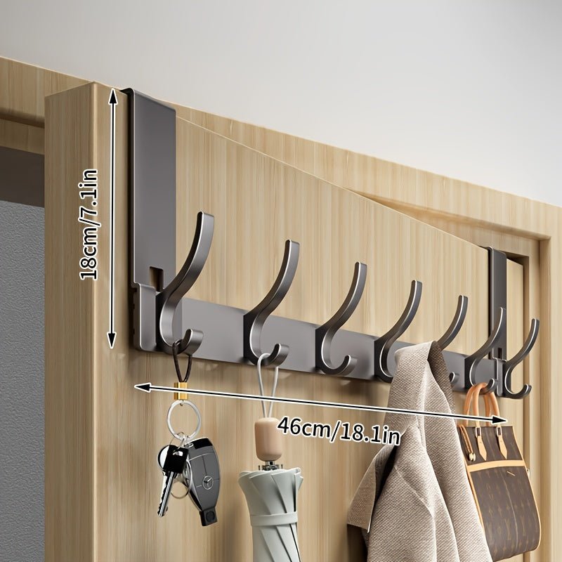 Over-the-Door Hook – No-Drill Storage Solution