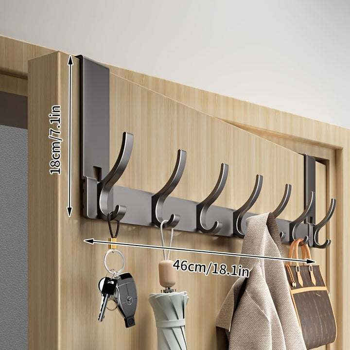 Over-the-Door Hook – No-Drill Storage Solution